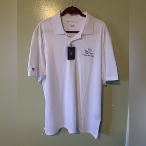 Oxford Golf Polo The First Tee Virginia Blue Ridge Size L Brand New